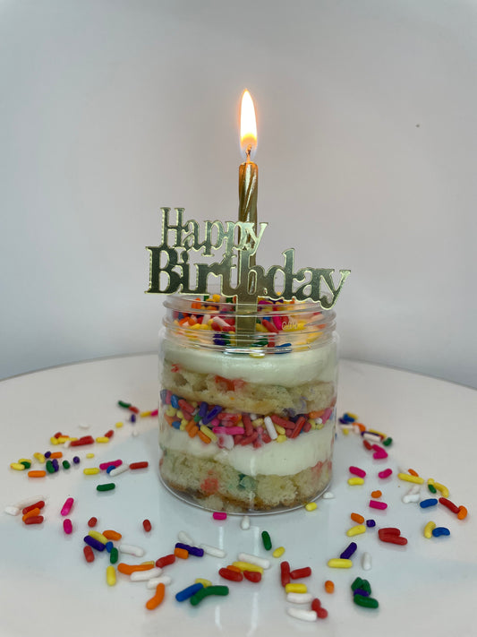 Birthday Cupcake Box